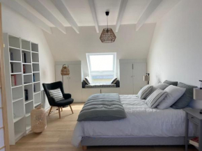 Maison lumineuse - vue sur mer à 150m de la plage